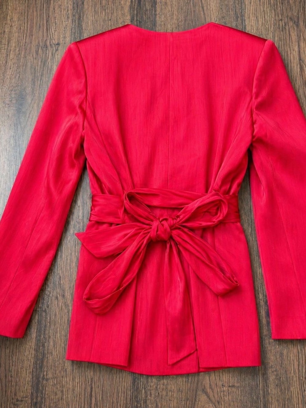 Zara Women's Vibrant Pink Double-Breasted Blazer - Picture 2 of 2